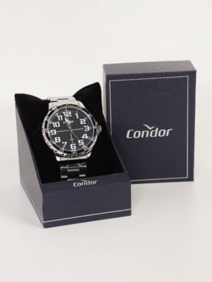 Relógio Condor Masculino PRATA