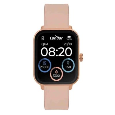 Relógio Smartwatch Condor Rosa Unissex COSMART1AB/8J