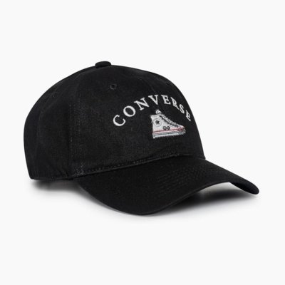 Boné Converse Relaxed Preto