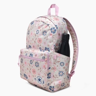 Mochila Converse Go 2 Floral Rosa