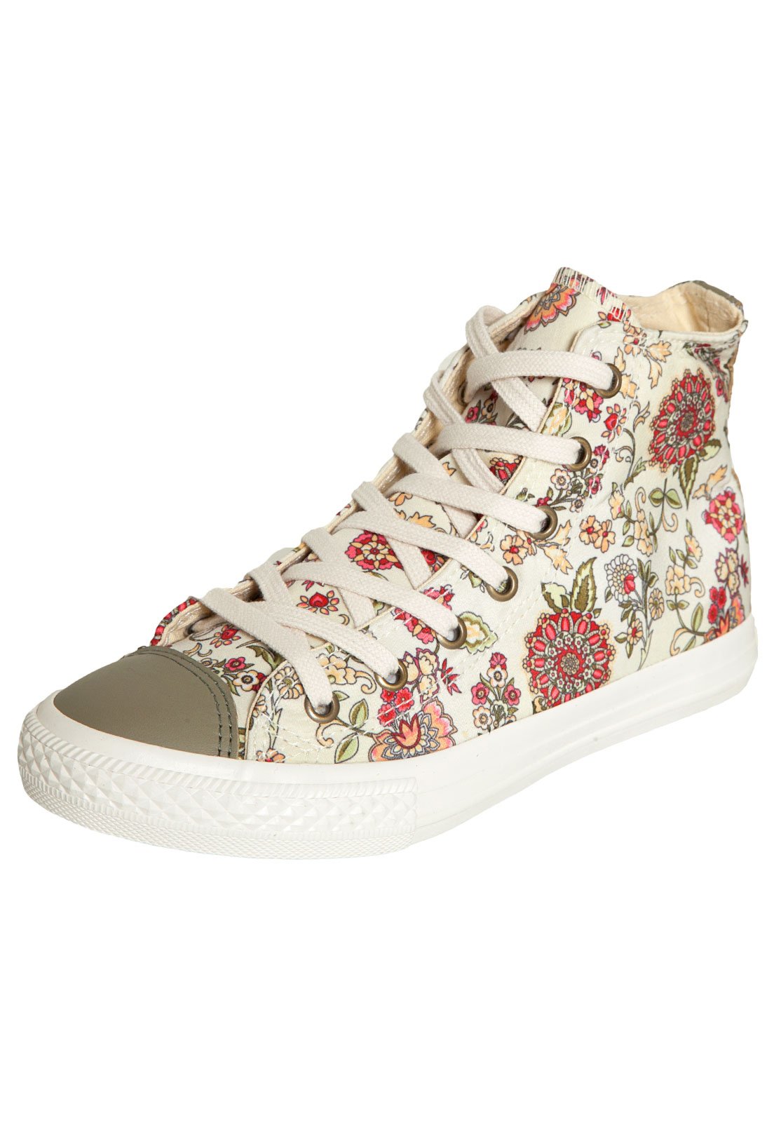 tenis all star feminino floral