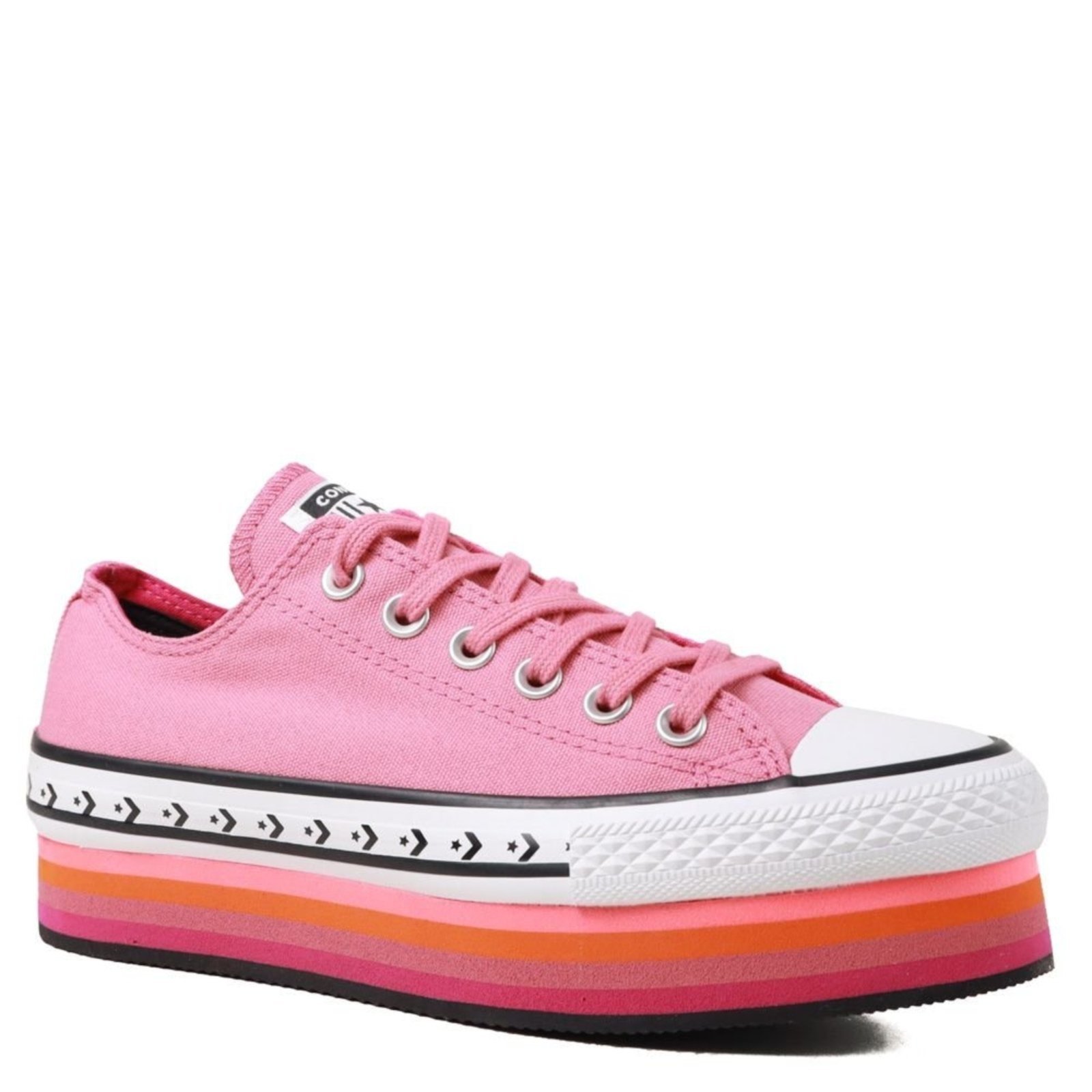 all star rosa plataforma