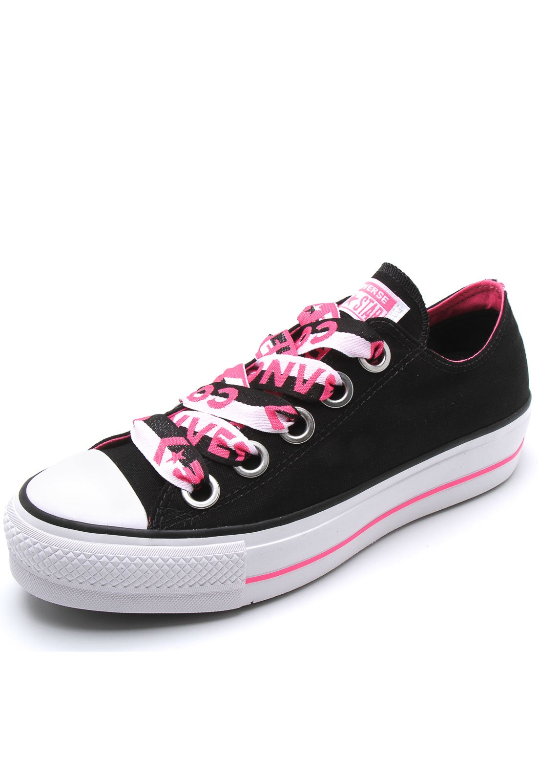 tênis converse chuck taylor all star big eyelet branco