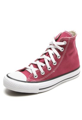 tênis converse all star chuck taylor cano alto vinho