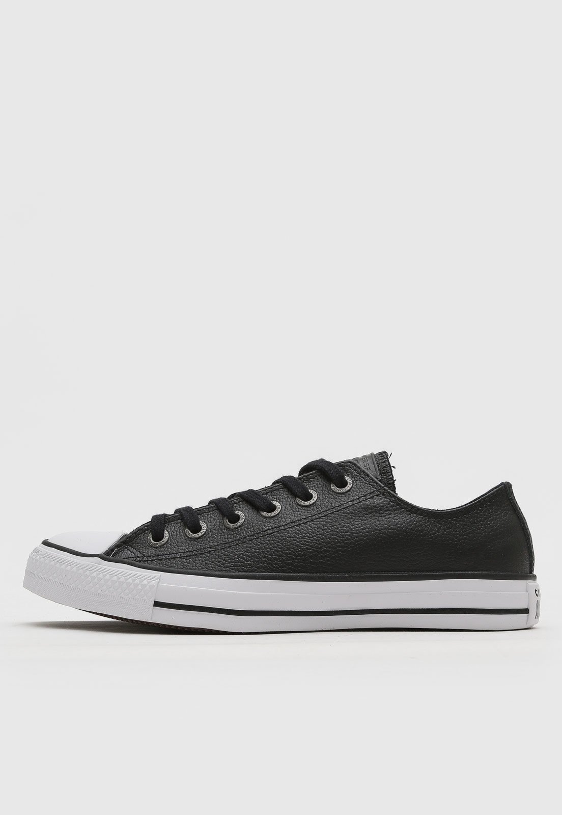 Tenis converse all star couro preto