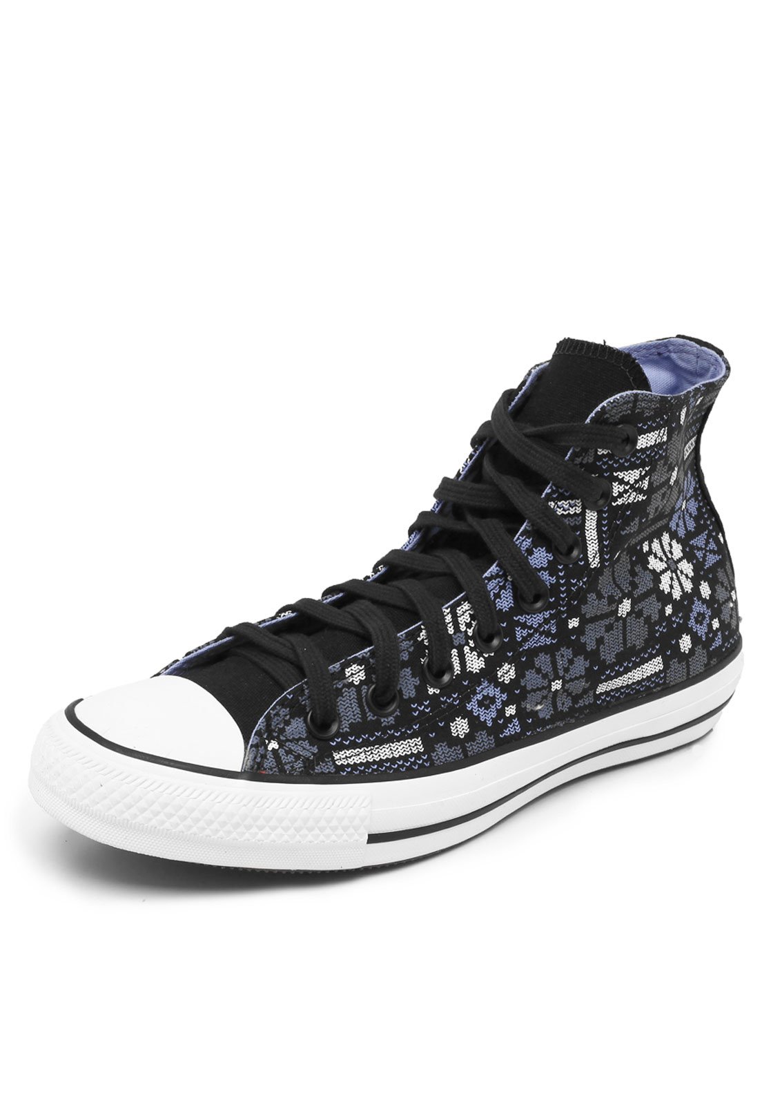 Tênis Converse Chuck Taylor All Star Preto/Preto - Rock City