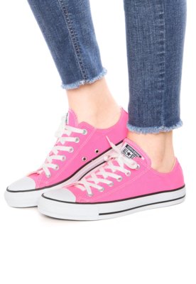 all star jeans com rosa