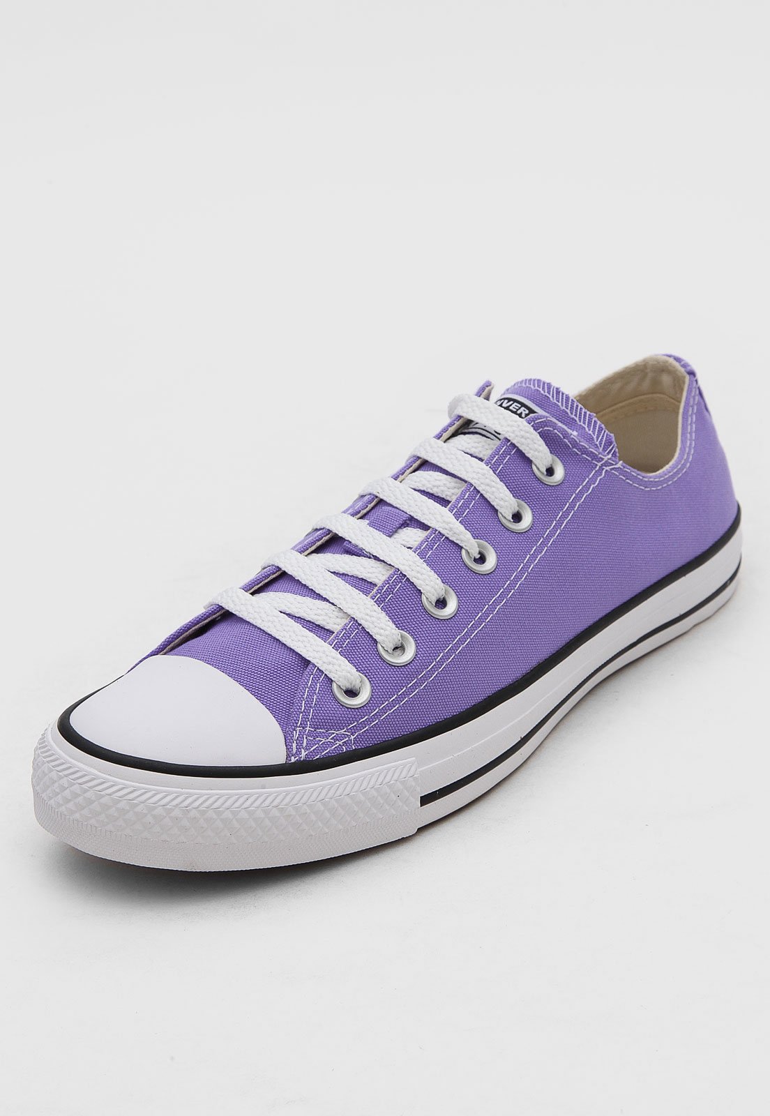 Tênis Converse Chuck Taylor All Star Feminino Branco / Lilás