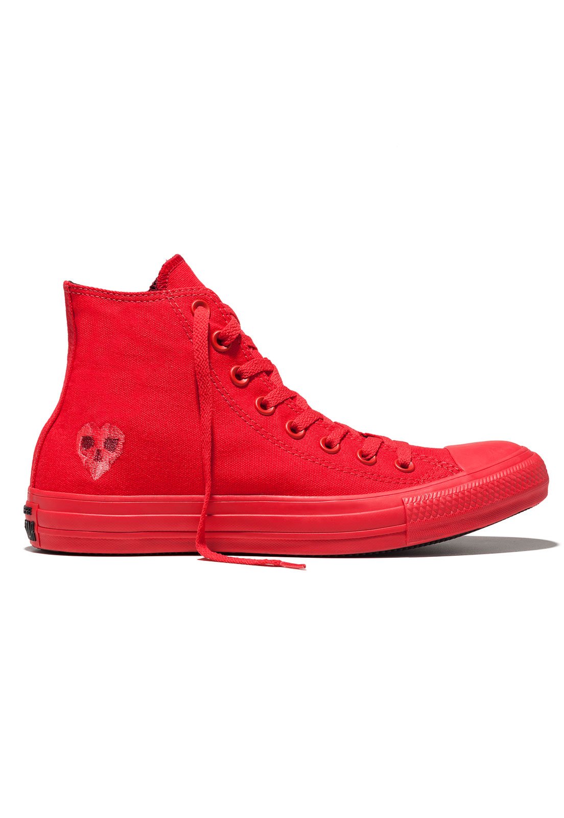 all star converse couro vermelho