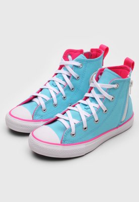 converse all star infantil rosa