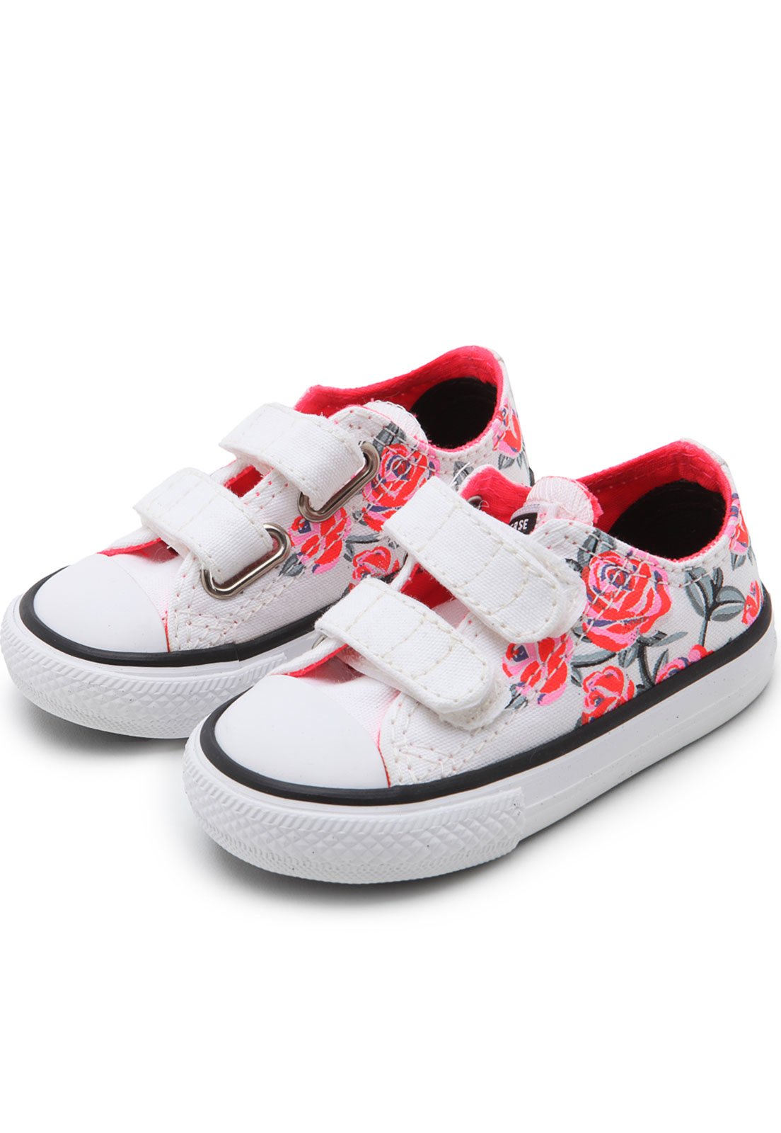 all star branco menina