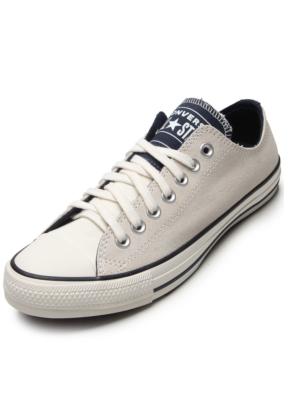 all star converse couro bege