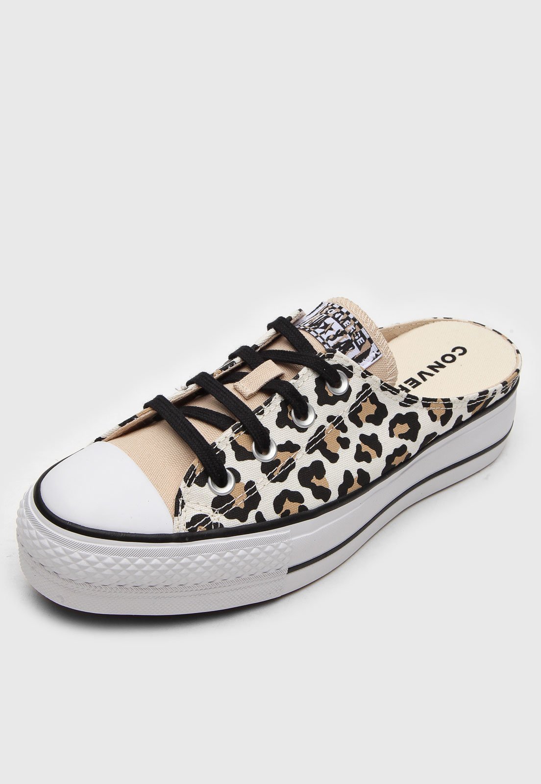 Tênis Converse All Star Chuck Taylor Animal Print Bege - Compre