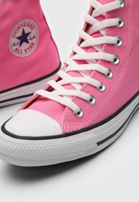 Tênis  Converse Chuck Taylor All Star Cano Alto Rosa