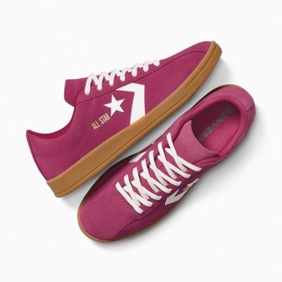 Tênis All Star Classic Trainer Suede Cano Baixo Rosa