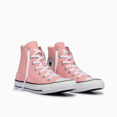 Tênis Chuck Taylor All Star Colors Cano Alto Rosa