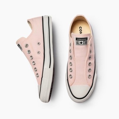 Tênis Chuck Taylor All Star Slip On Cano Baixo Rosa
