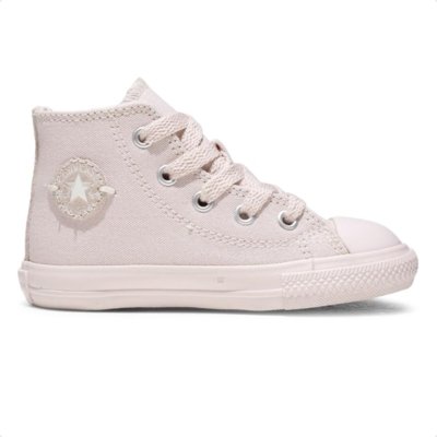Tênis Converse All Star Chuck Taylor Side Zip Infantil Rosa