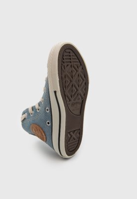 Tênis Inafntil Converse Chuck Taylor All Star Denim Azul