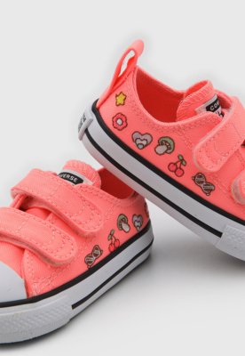 Tênis Infantil Converse All Star Chuck Classic Rosa