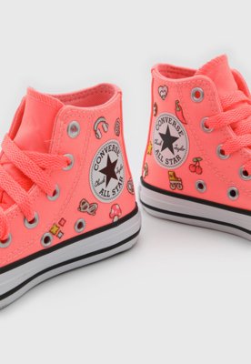Tênis Infantil Converse All Star Chuck Classic Rosa