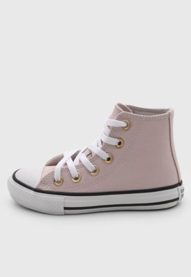 Tênis Infantil Converse Cano Alto Rosa