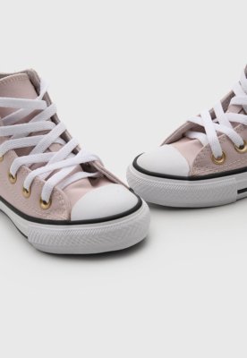Tênis Infantil Converse Cano Alto Rosa