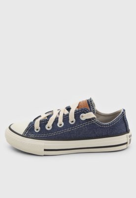 Tênis Infantil Converse Chuck Classic All Star Azul