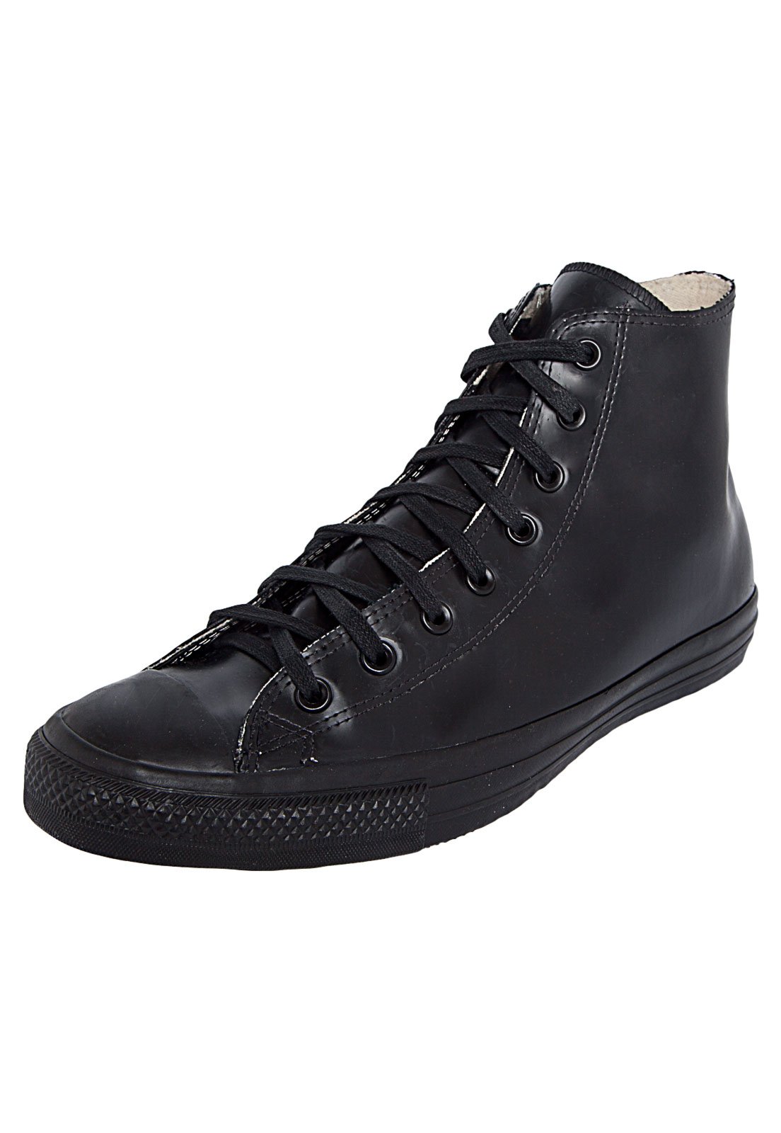 All star hot sale rubber preto