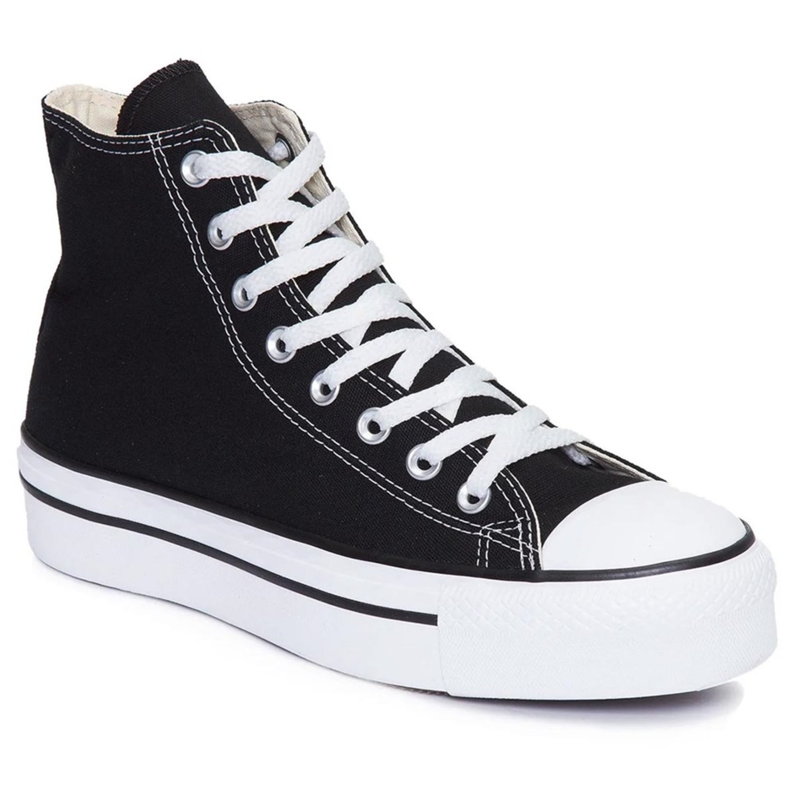 all black platform converse high tops