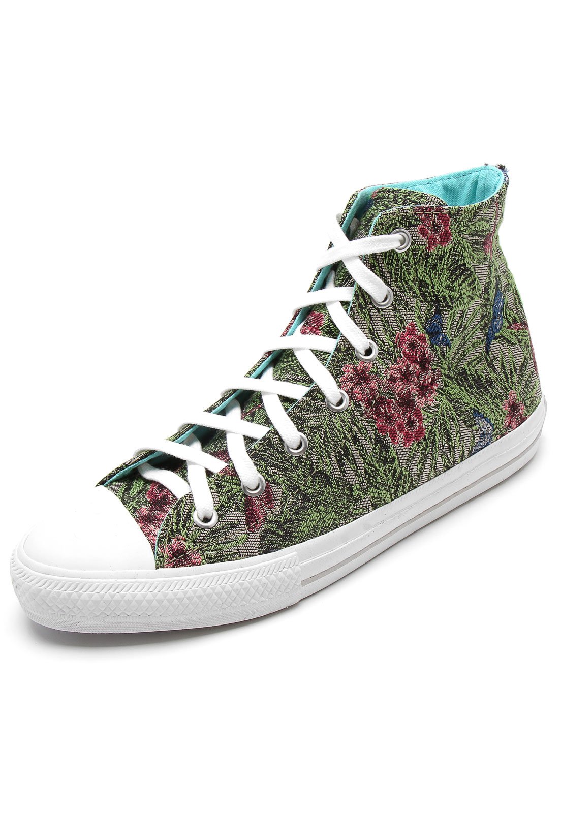 Converse clearance verde rosa