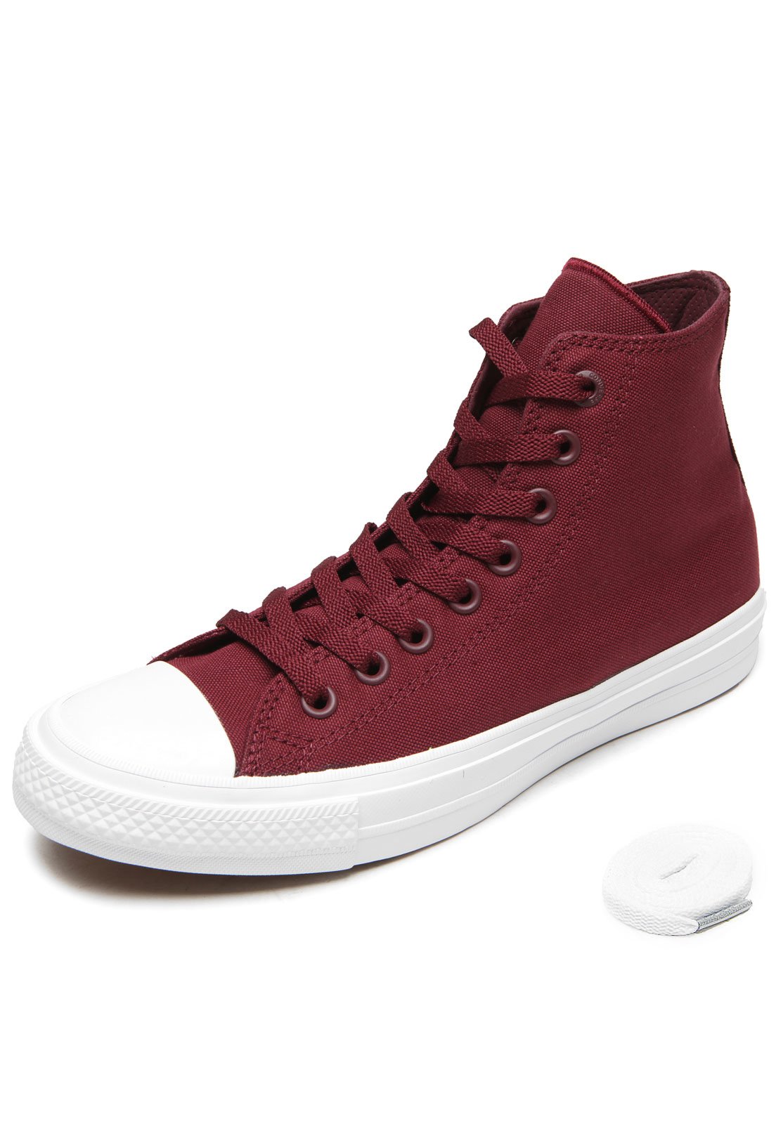 Tenis all star hot sale cano alto vinho