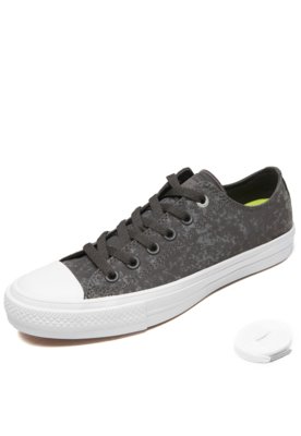 Tênis Converse Chuck Taylor All Star II Low Cano Curto Cinza é boa?