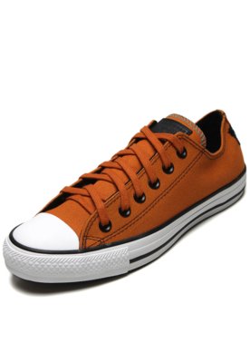 All star hot sale chuck taylor laranja