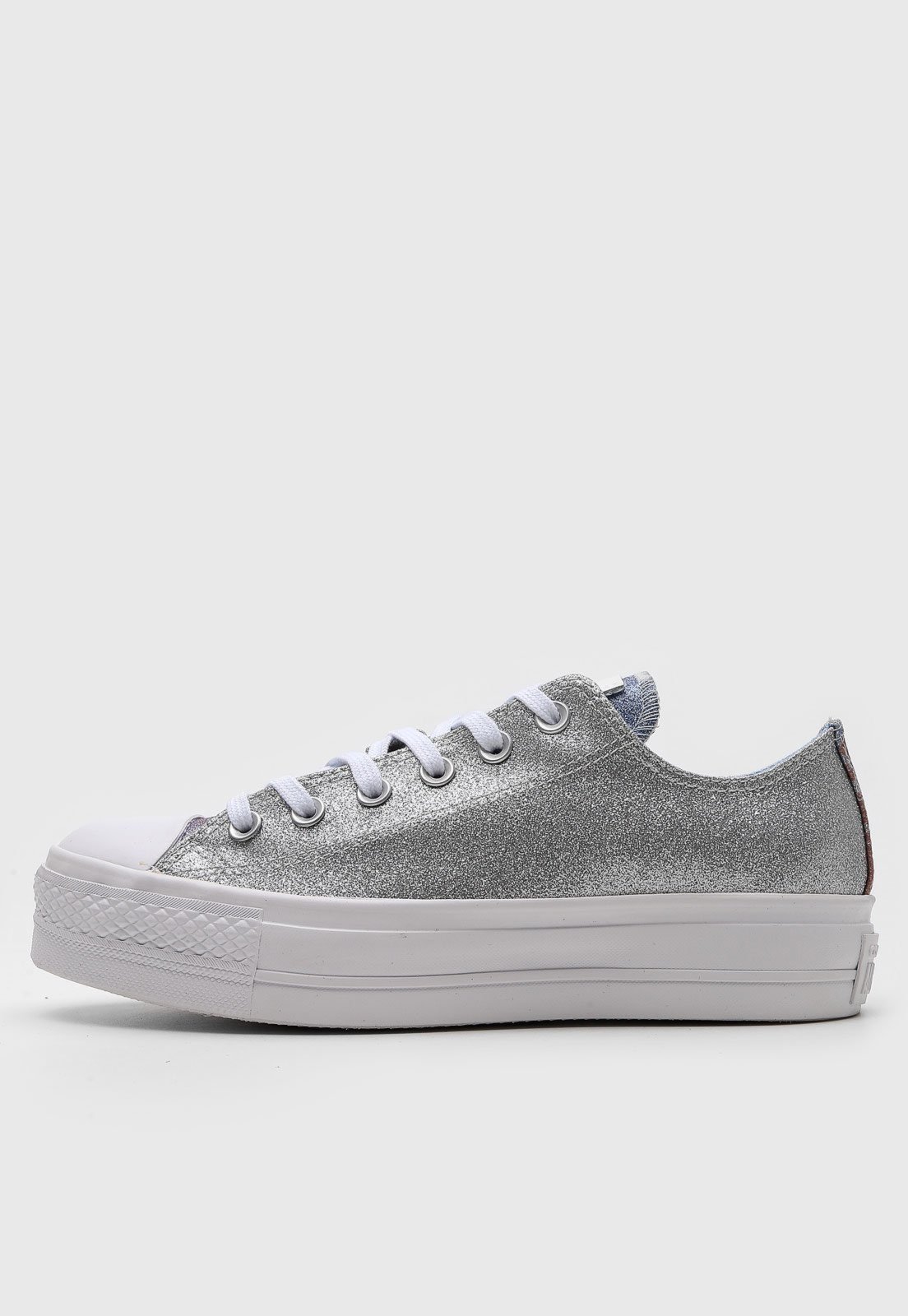 silver converse women