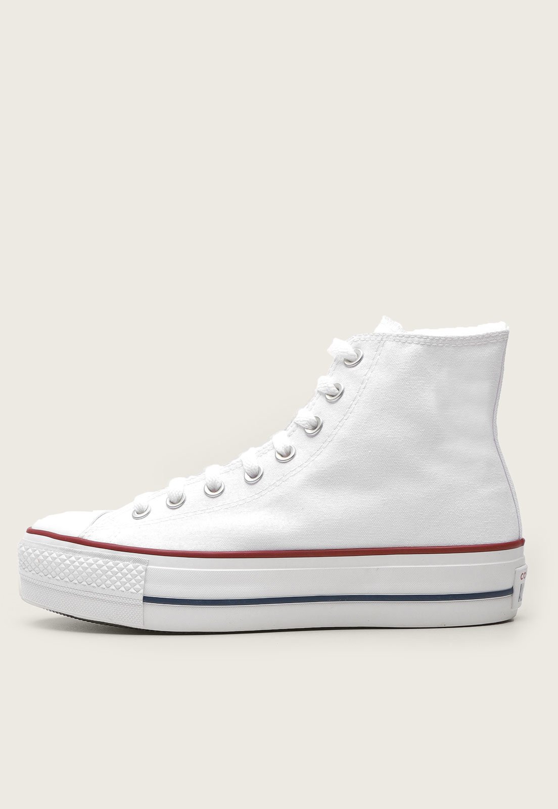 Tênis Converse Chuck Taylor All Star Pla Branco