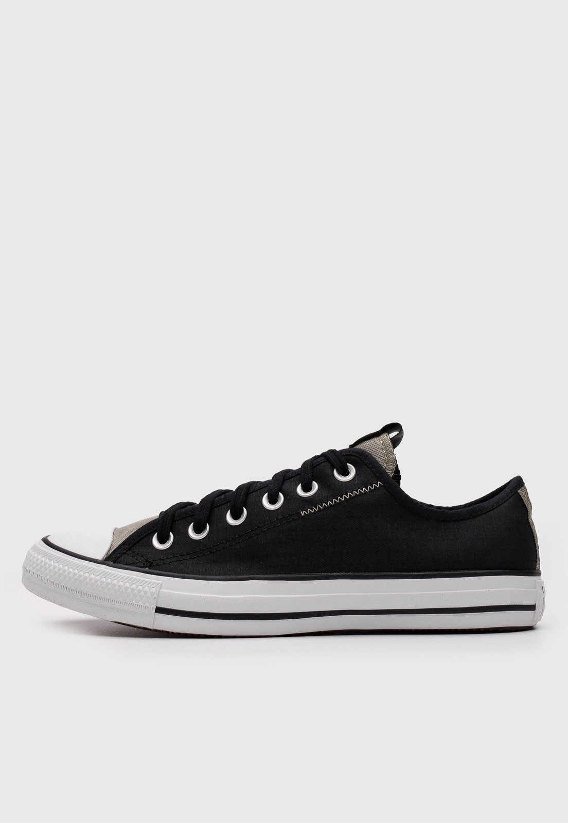 Chuck taylor all star preto cheap e cinza