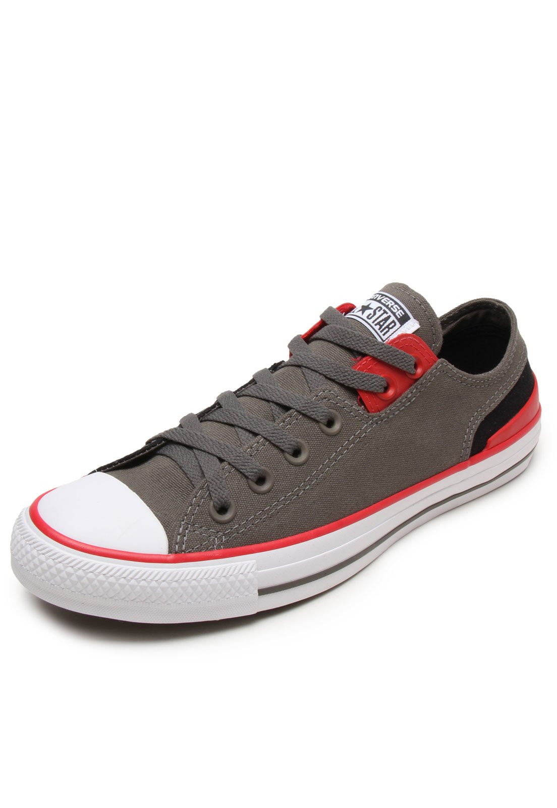 All star vermelho e hot sale preto