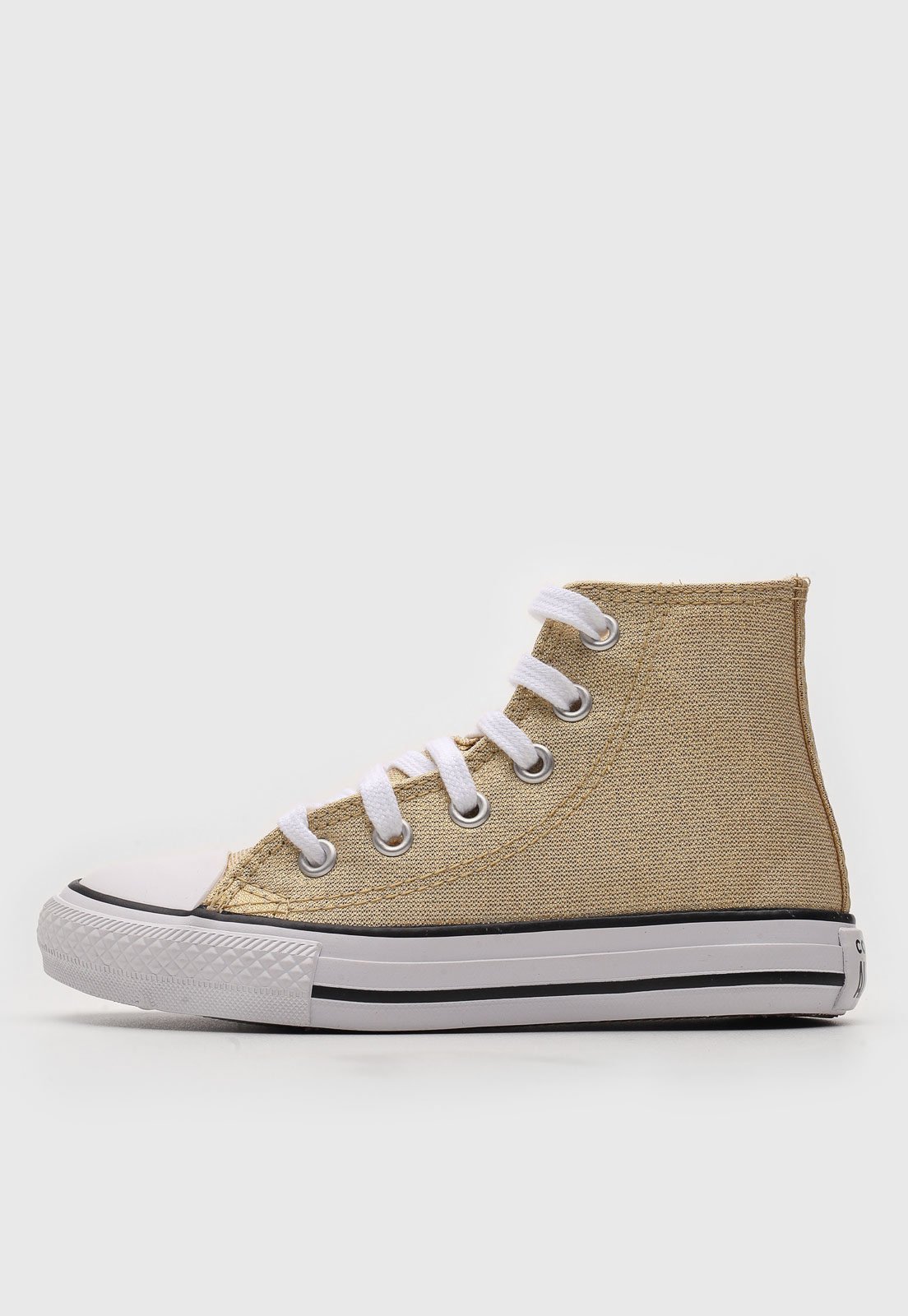 Tênis Converse Infantil Chuck Taylor All Star Dourado Compre Agora Dafiti Brasil 3566