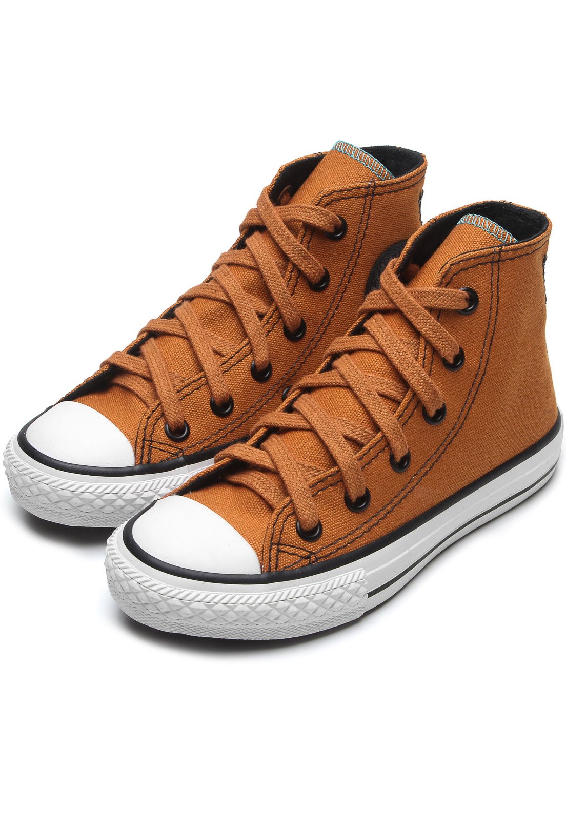 Tênis Casual Tênis Converse Menino Chuck Taylor All Star Caramelo Compre Agora Dafiti Brasil 7210