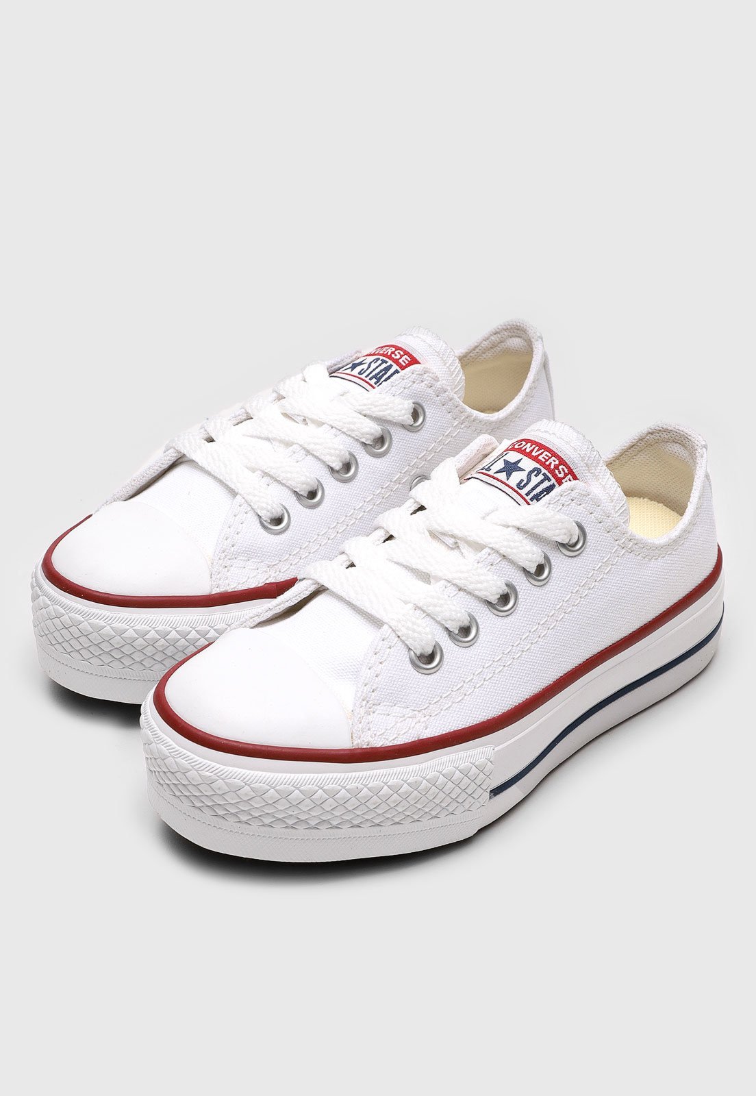 Converse all star infantil hot sale branco