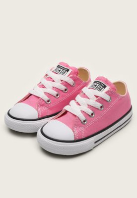 Tênis Infantil Converse Menina Rosa Menor preço em Tênis Infantil Converse Menina Rosa