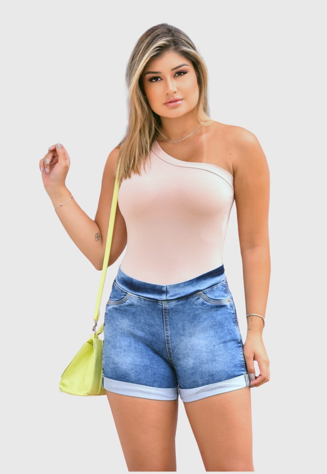 jeans short feminino