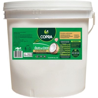 Óleo de Coco Copra Balde Extra Virgem in Natura 3,2L . é boa?
