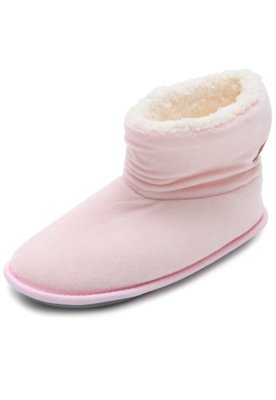 Menor preço em Pantufa Cor com Amor Botinha Rosa