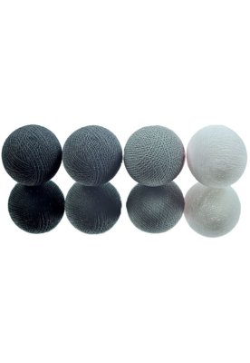 Fio De Luz Nova York Kit 20 Bolas À Pilha Cormilu Cinza Menor preço em Fio De Luz Nova York Kit 20 Bolas À Pilha Cormilu Cinza