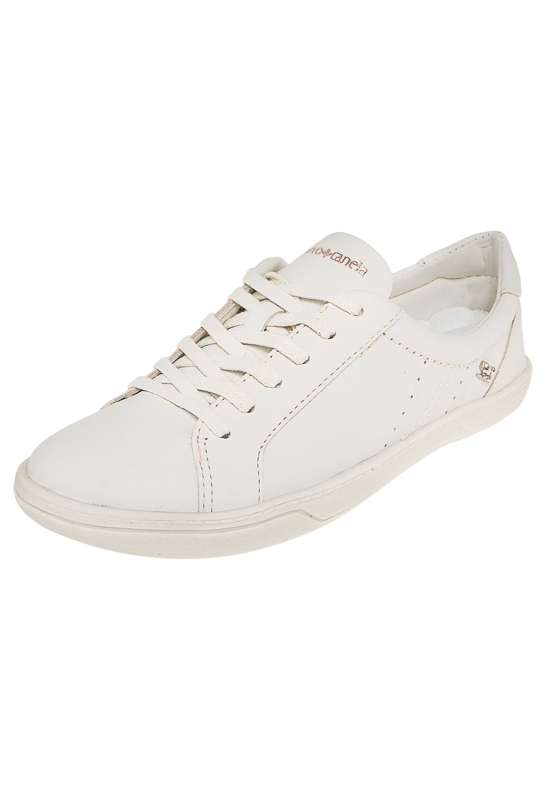 Tenis feminino cravo clearance e canela branco