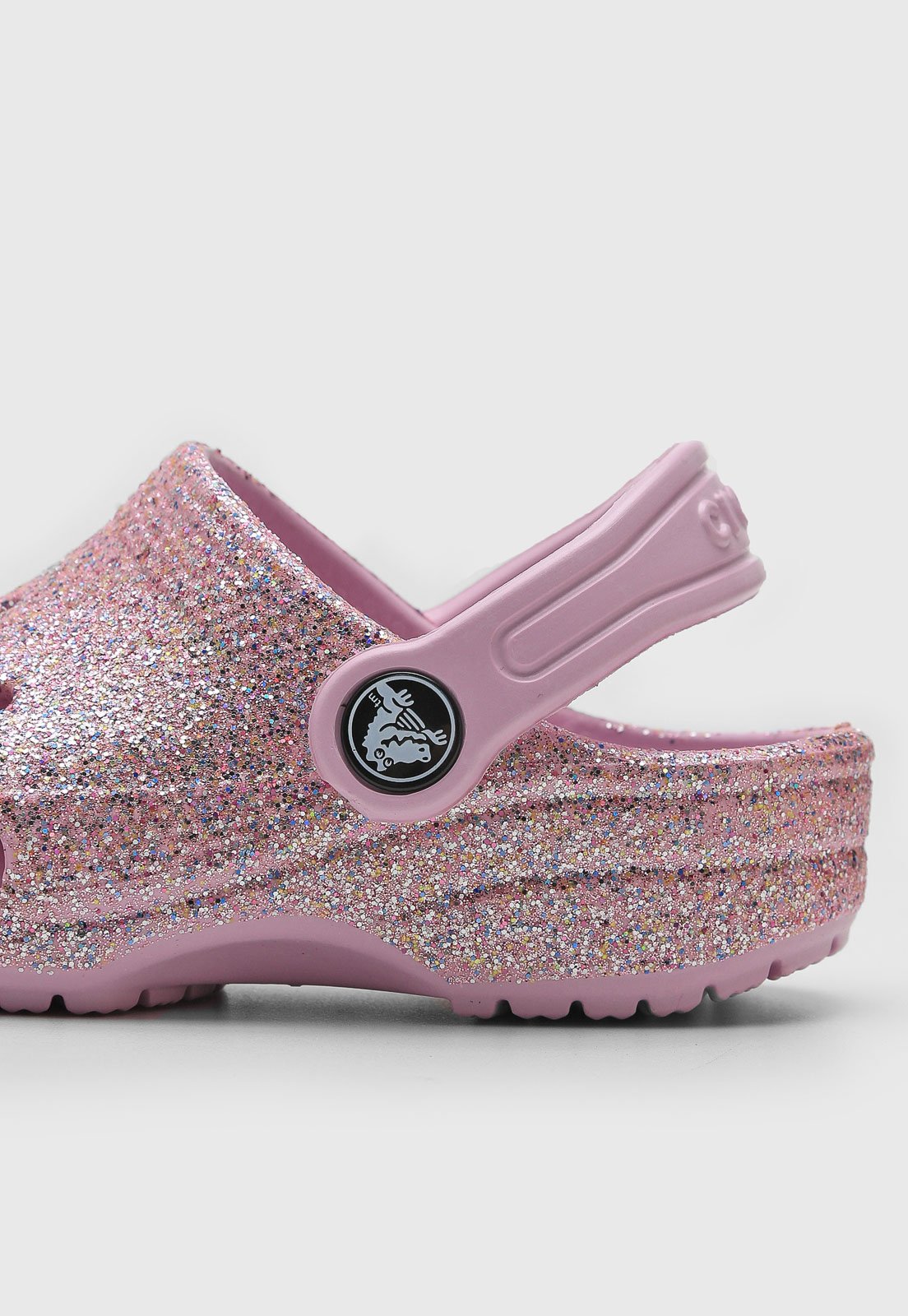 Babuche Crocs Infantil Glitter Rosa Compre Agora Dafiti Brasil
