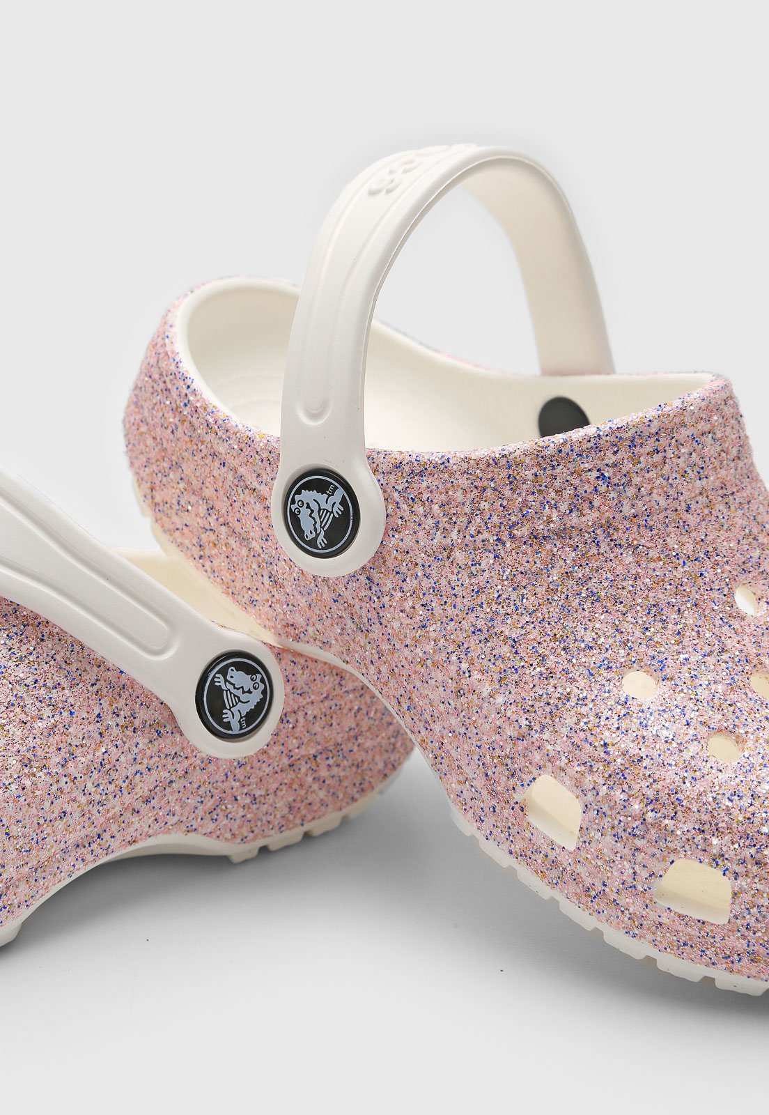 Babuche Crocs Infantil Glitter Rosa Compre Agora Dafiti Brasil