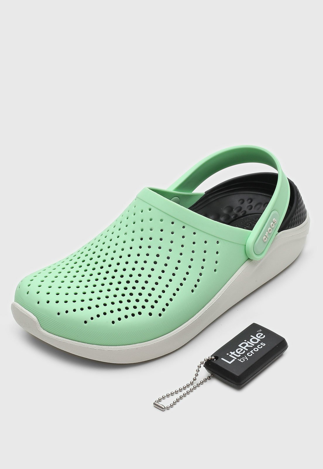 Babuche Crocs Literide Clog Verde - Compre Agora | Kanui Brasil